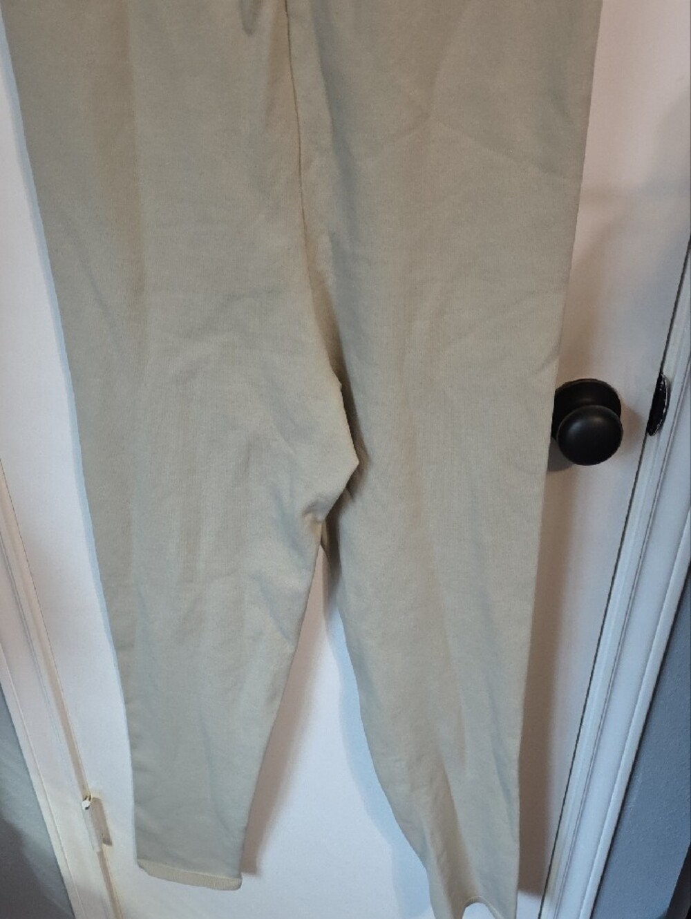Barney NY x Forever 21 Sleeveless Knit Turtleneck Jumpsuit in Light Taupe Sz 1X - Picture 5 of 7